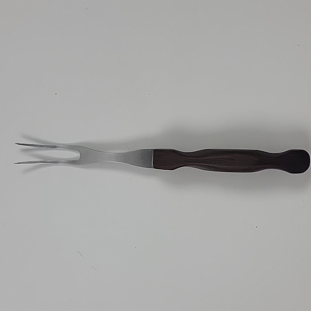 Cutco #26 Vintage Turning Fork Classic Brown Handle Made in USA